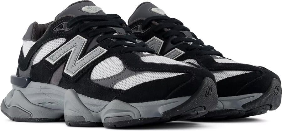 New Balance 9060 slate grey black Suede Unisex - Foto 4