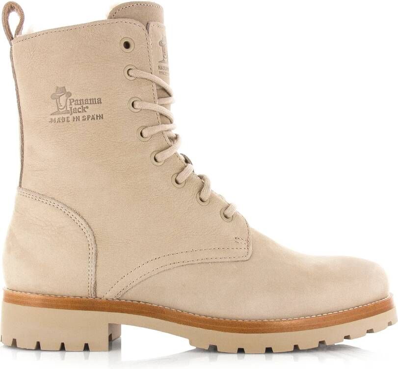 PANAMA JACK nubuck veterboots beige Nubuck Dames