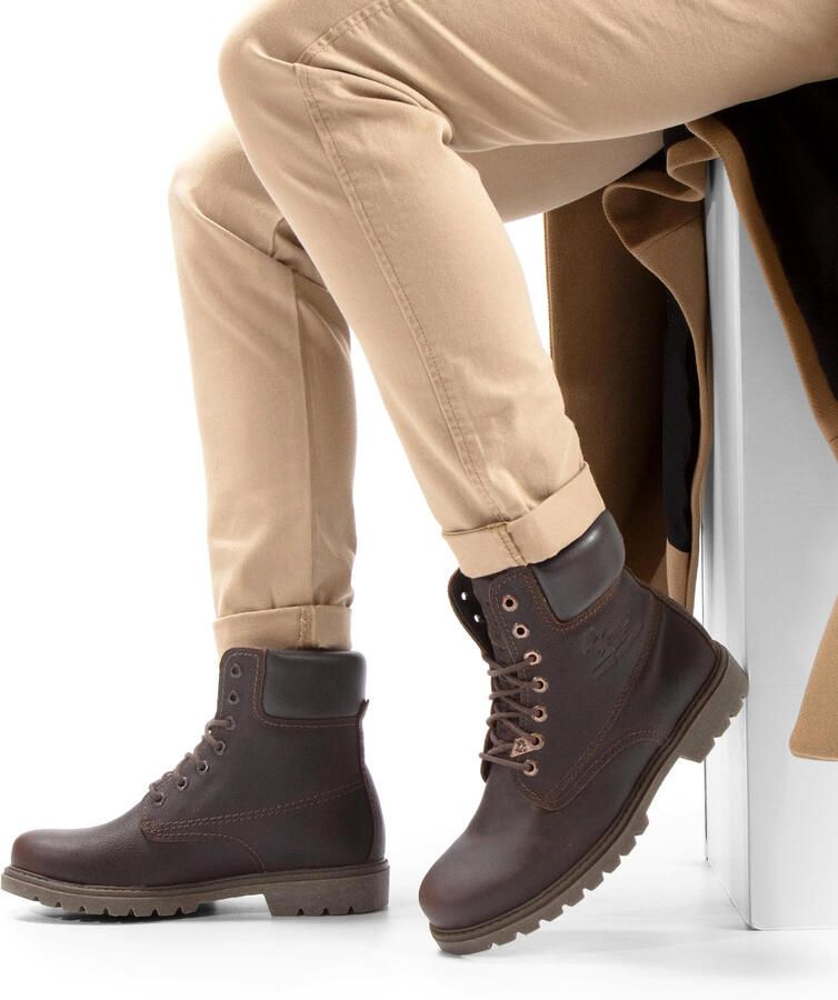 Panama Jack Veterschoenen hakken veterschoenen outdoorschoen met decoratieve naden - Foto 19