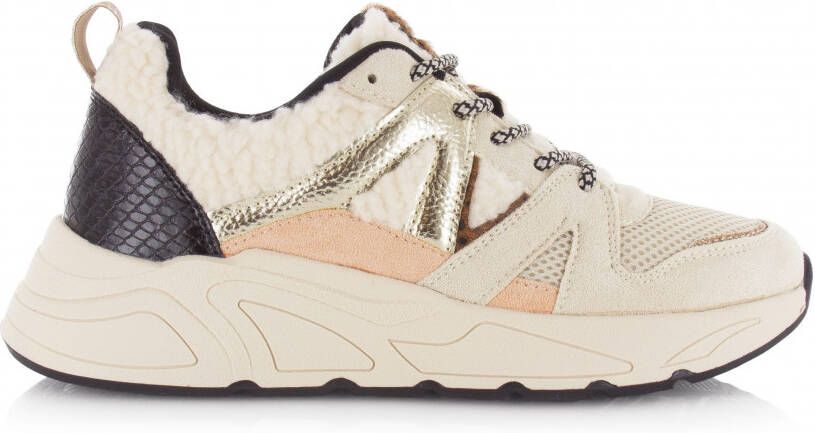 POSH by Poelman CAROCEL Dames Sneakers Teddy Roze Multi - Foto 2