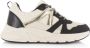 POSH by Poelman CAROCEL Imitatieleren Sneakers Zwart met combinatie - Thumbnail 2
