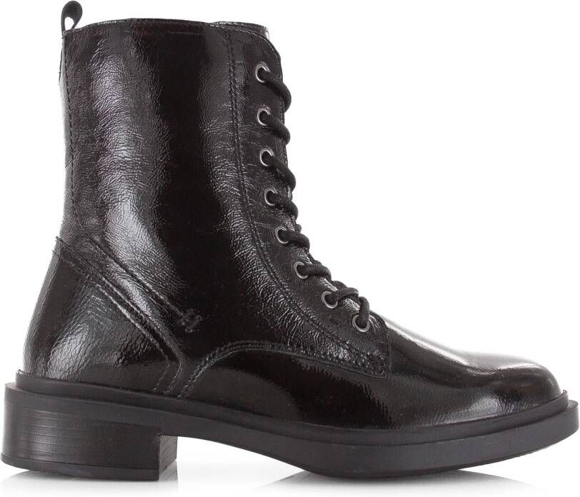 POELMAN Lakleren boot met rits Lakleer Dames
