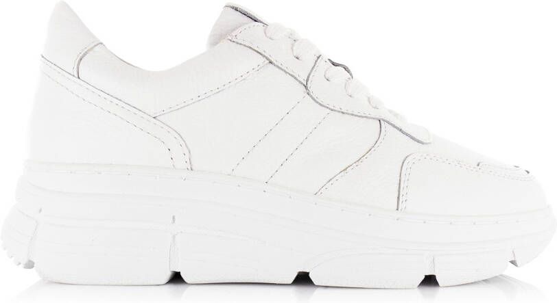 POELMAN sneaker Wit Leer Lage sneakers Dames - Foto 2