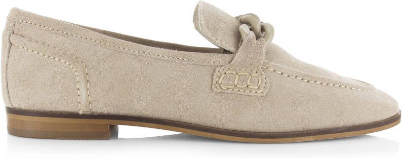 POELMAN Loafers suède Beige Suede Loafers Dames - Foto 2