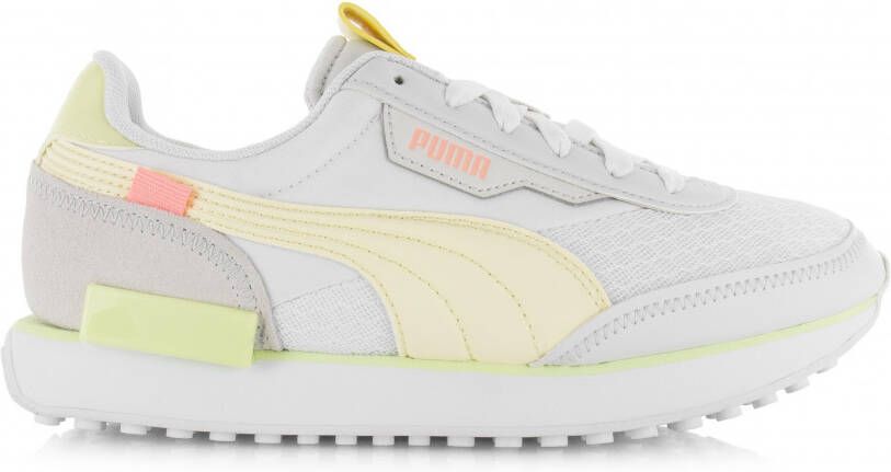 PUMA Future Rider Pastel Wn's Lage sneakers Leren Sneaker Dames Wit - Foto 5