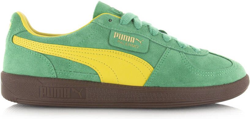 Puma Palermo Jade Frost-Fresh Pear-Gum Groen Suede Lage sneakers Unisex - Foto 6