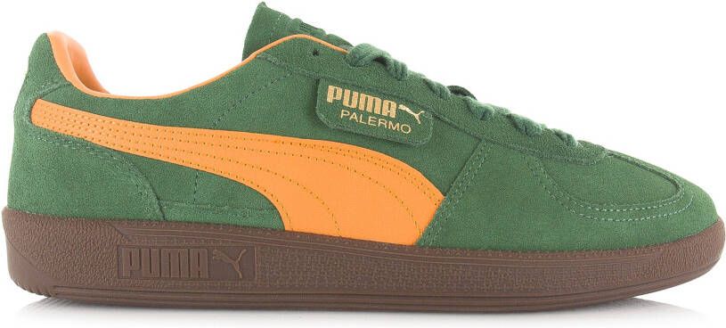 Puma Palermo Vine-Cle tine Groen Leer Lage sneakers Unisex - Foto 2