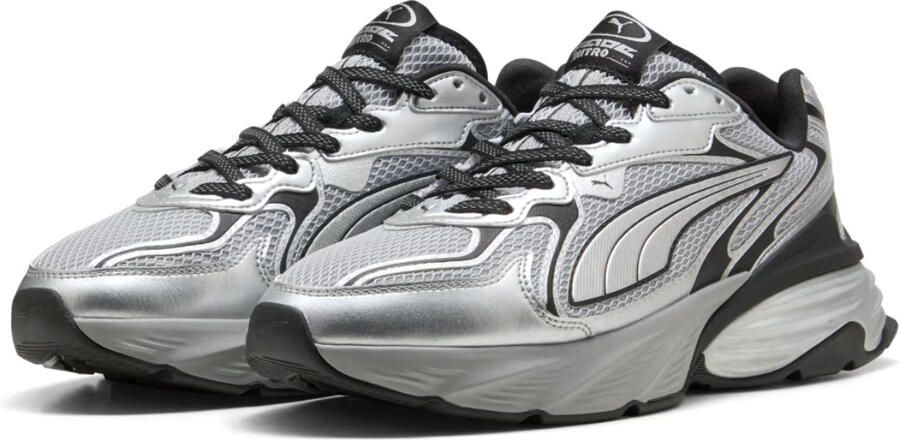 Puma Fade Nitro LS Y2K Gray Echo-Silver Mesh Dames - Foto 3