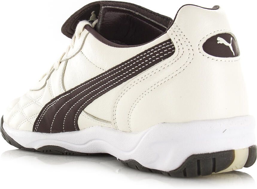 Puma King Indoor warm white chocolate Leer Unisex - Foto 3