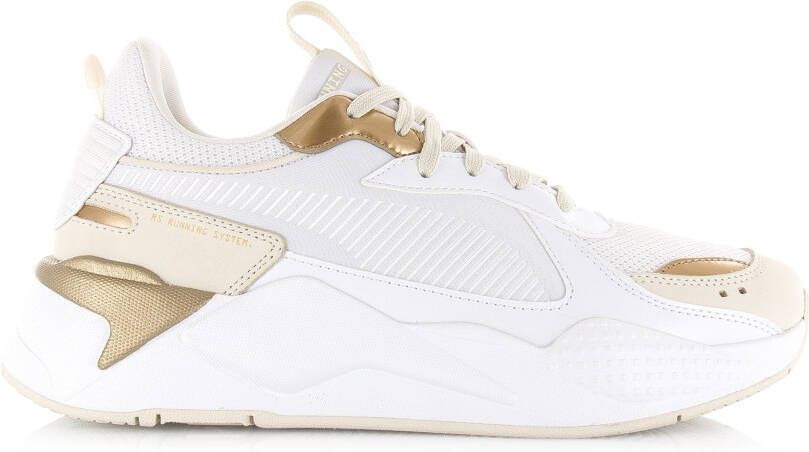 Puma RS-X Glam Wns warm white Wit Leer Lage sneakers Dames