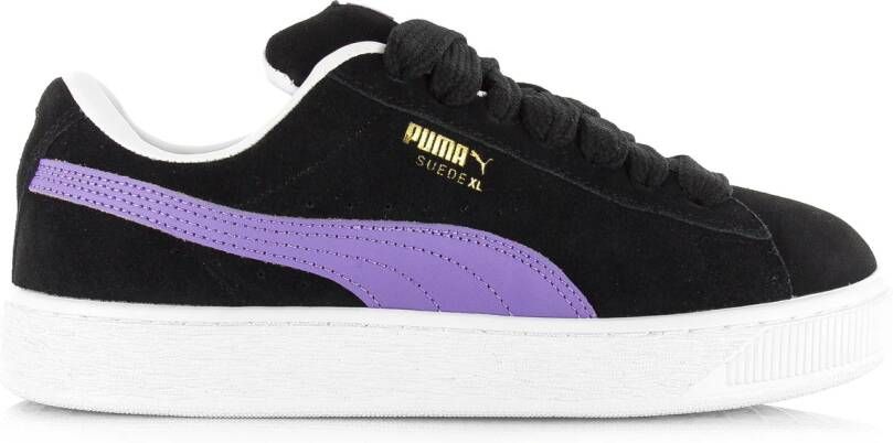 Puma Suede XL | Black Lavender Alert Zwart Suede Lage sneakers Unisex