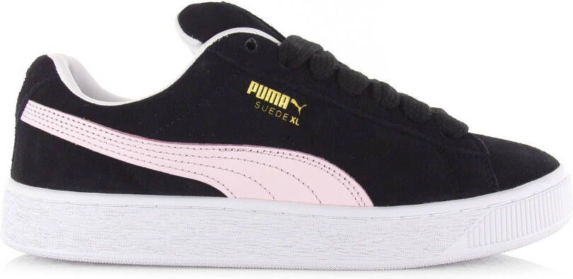 Puma Suede XL black whisp of pink Zwart Suede Lage sneakers Dames - Foto 1