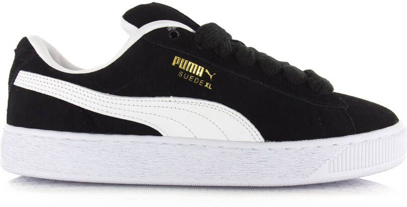 Puma Suede XL | black white Zwart Suede Lage sneakers Unisex