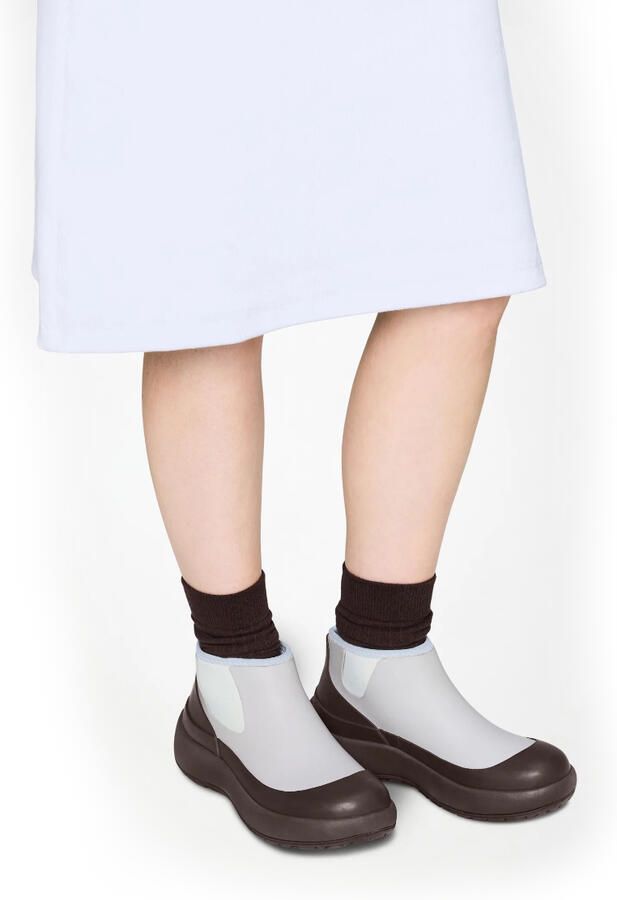 Rains Mirage Short Boot cloud bark Rubber Dames - Foto 3