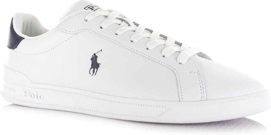 POLO RALPH LAUREN Ralph Lauren Lage Sneakers Heren Hrt Court Ii Leer Wit - Foto 13