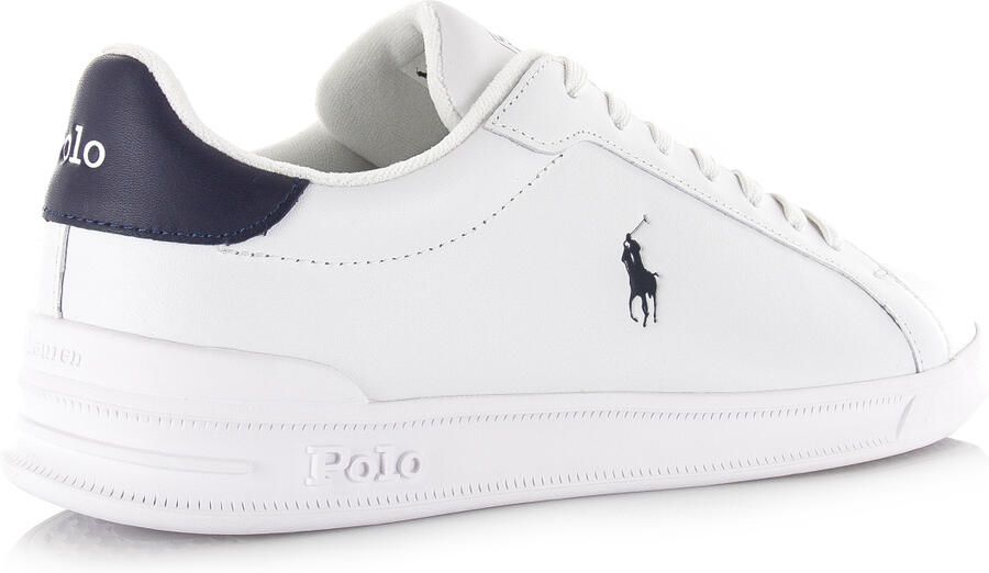 POLO RALPH LAUREN Ralph Lauren Lage Sneakers Heren Hrt Court Ii Leer Wit - Foto 15