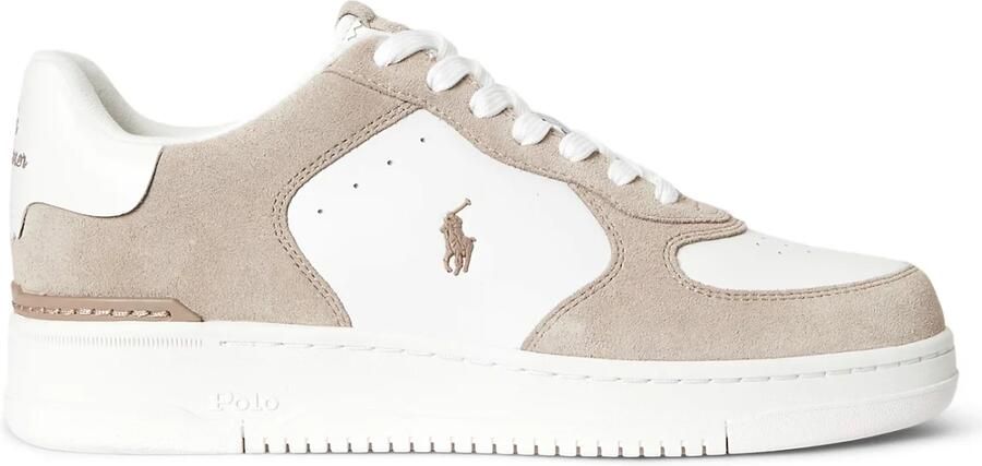 POLO RALPH LAUREN Ralph Lauren Lage Sneakers Masters Crt Maat: 41 Materiaal: Leer Kleur: Wit - Foto 6