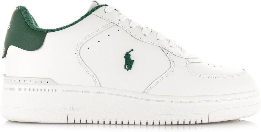 Polo Ralph Lauren Masters Court green Leer Unisex