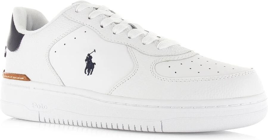 Polo Ralph Lauren Masters Court Low Fashion sneakers Schoenen white black maat: 43 beschikbare maaten:42 43 44 45 46 - Foto 16