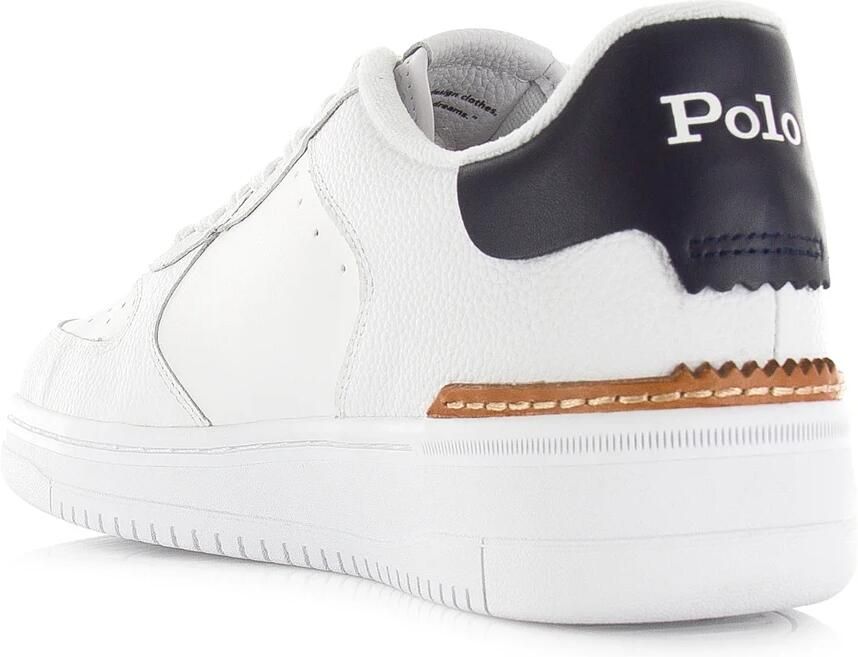 Polo Ralph Lauren Masters Court Low Fashion sneakers Schoenen white black maat: 43 beschikbare maaten:42 43 44 45 46 - Foto 14
