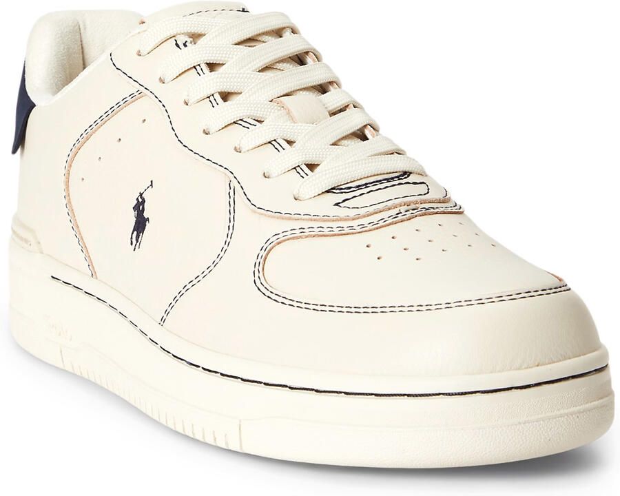 Polo Ralph Lauren Masters Court sneakers low top ecru Leer Unisex - Foto 4