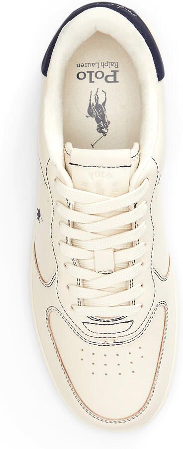 Polo Ralph Lauren Masters Court sneakers low top ecru Leer Unisex - Foto 5