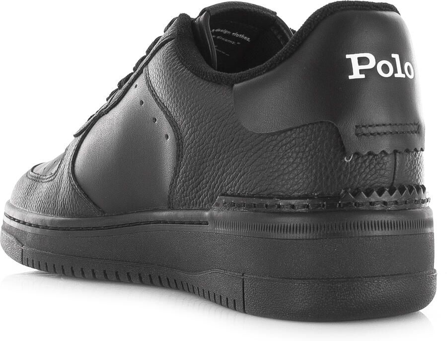 POLO RALPH LAUREN Ralph Lauren Lage Sneakers Masters Court Low Top Maat: 42 Materiaal: Leer Kleur: Zwart - Foto 7