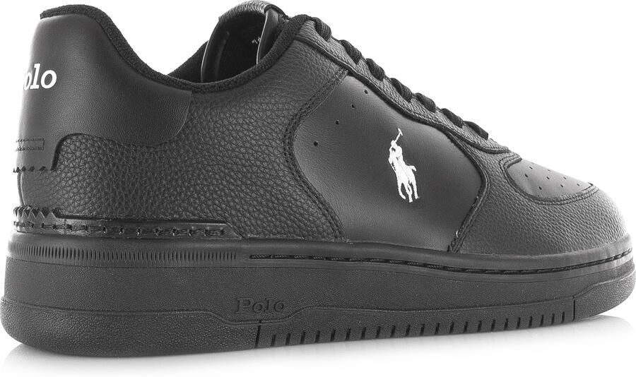 POLO RALPH LAUREN Ralph Lauren Lage Sneakers Masters Court Low Top Maat: 42 Materiaal: Leer Kleur: Zwart - Foto 9