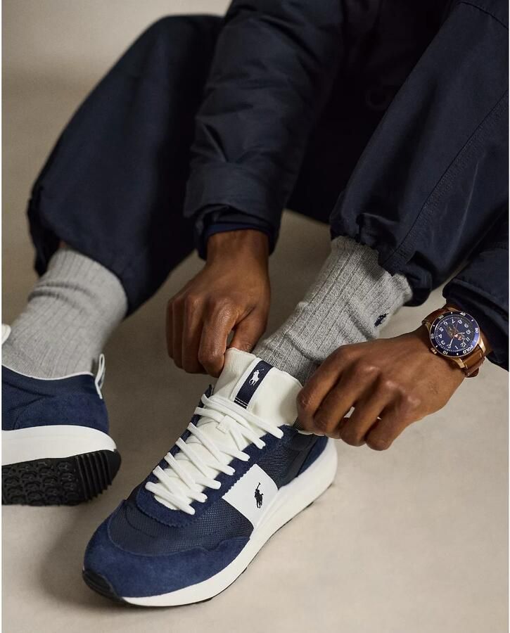 Polo Ralph Lauren Train 89 rib sneakers Suede Heren - Foto 5