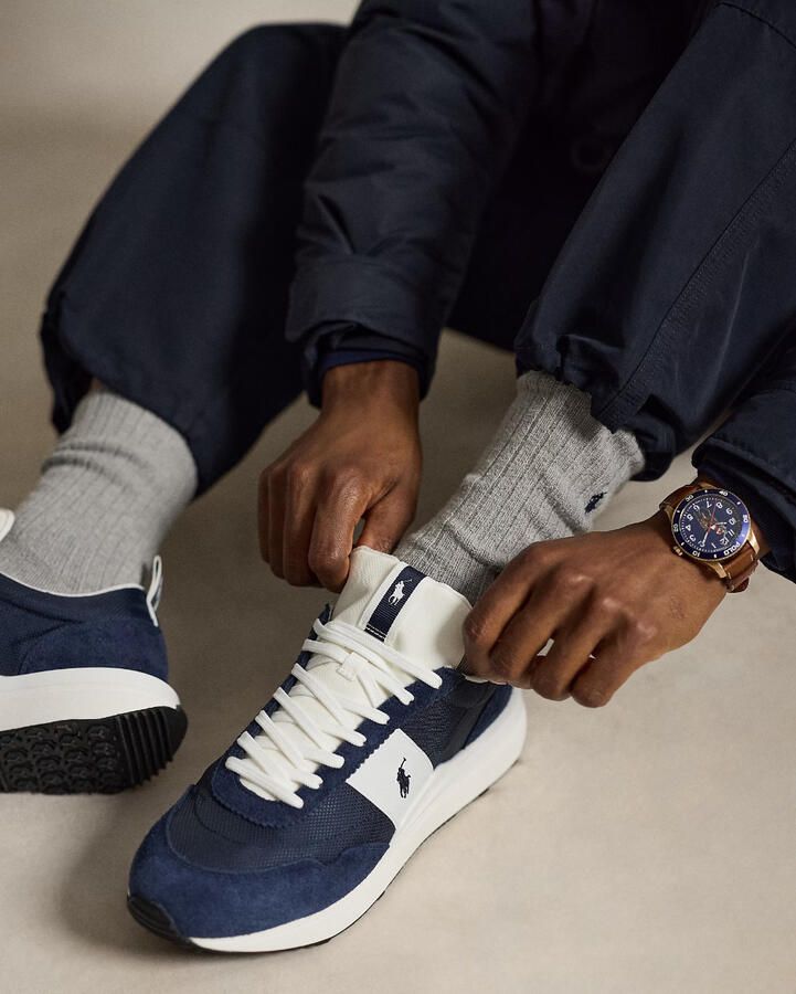 Polo Ralph Lauren Lage Sneakers TRAIN 89 RIB-SNEAKERS-LOW TOP LACE - Foto 6