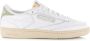 Reebok Club C 85 Vintage met groene details Wit Leer Lage sneakers Unisex - Thumbnail 3