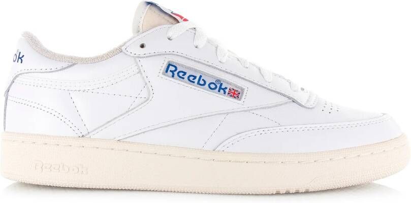 Reebok Club C 85 Vintage white chalk blue Wit Leer Lage sneakers Unisex - Foto 13
