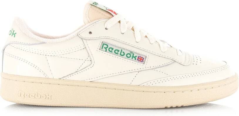 Reebok Club C 85 Vintage wit goen Leer Unisex