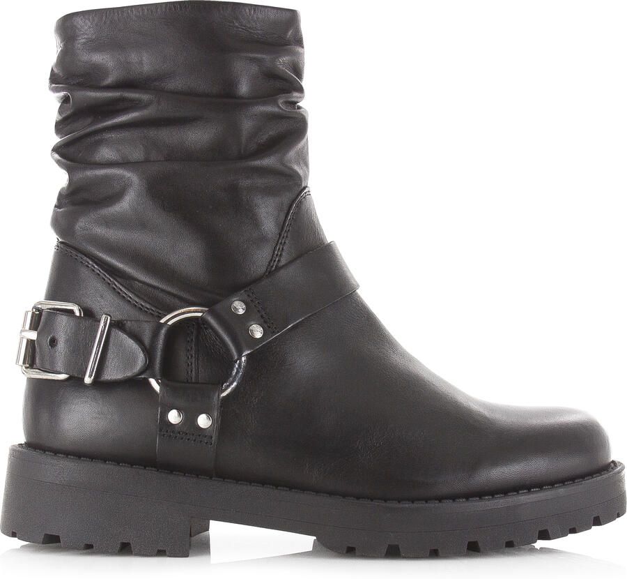 Remix Boots 13826 Zwart Leer Biker boots Dames - Foto 5
