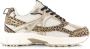 S C Sneakers Yano gold leopard Mesh Dames - Thumbnail 2