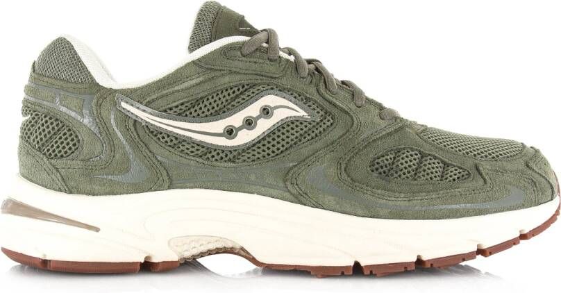 Saucony Grid Jazz 9 | olive off white Suede Unisex