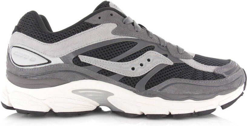 Saucony Progrid Omni 9 | grey black Grijs Suede Lage sneakers Unisex - Foto 2