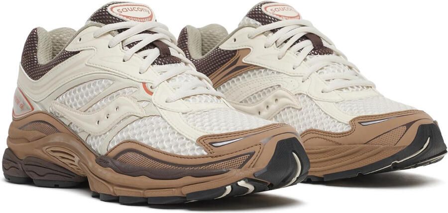 SAUCONY Lage Sneakers Progrid Omni 9 Leatherlook Beige - Foto 5