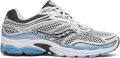 Saucony Progrid Omni 9 Sneakers Heren Blauw Mesh Synthetisch - Blauw