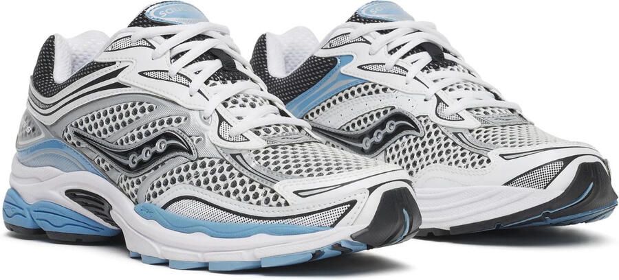 Saucony Progrid Omni 9 Sneakers Blauw Mesh Synthetisch - Foto 4