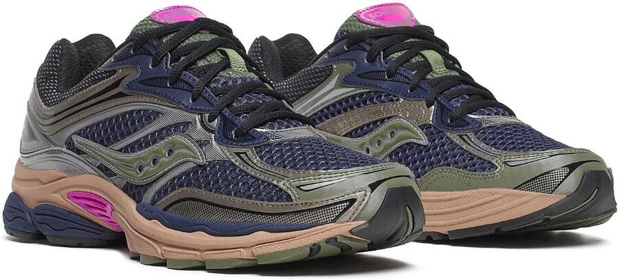Saucony Progrid Omni 9 blue brush Mesh Unisex - Foto 4