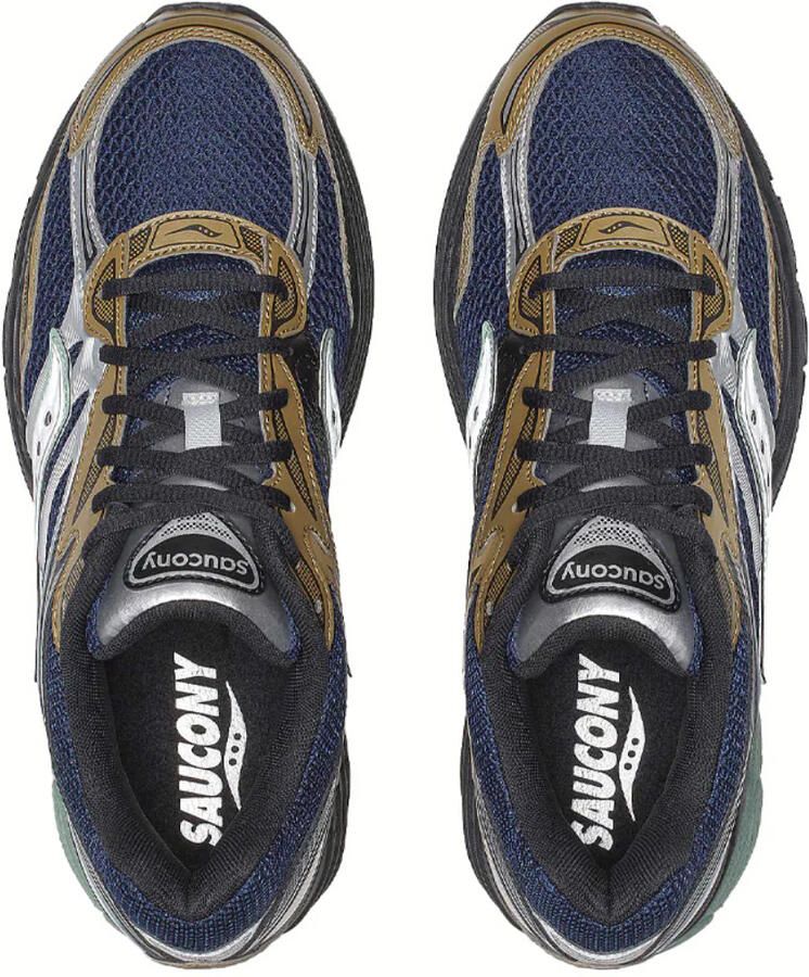 Saucony Progrid Omni 9 brown navy Mesh Unisex - Foto 3