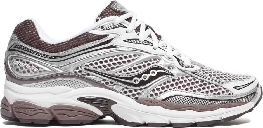 Saucony Progrid Omni 9 white brown Mesh Unisex