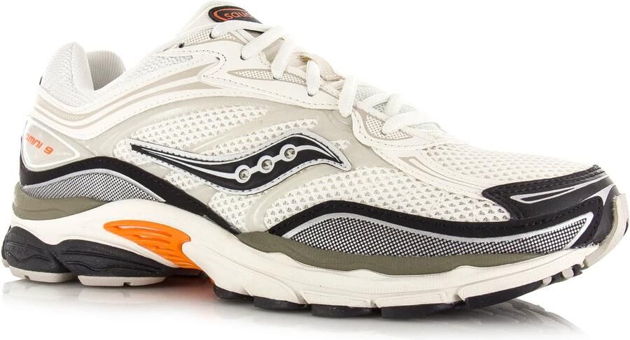 Saucony Progrid Omni 9 White Turmeric Mesh Unisex - Foto 4
