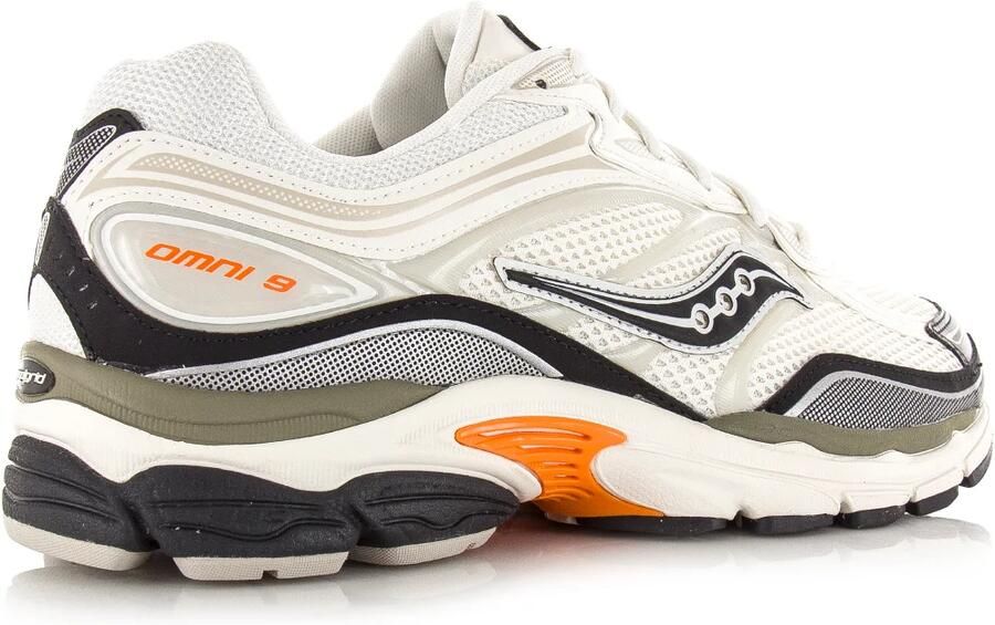 Saucony Progrid Omni 9 White Turmeric Mesh Unisex - Foto 3