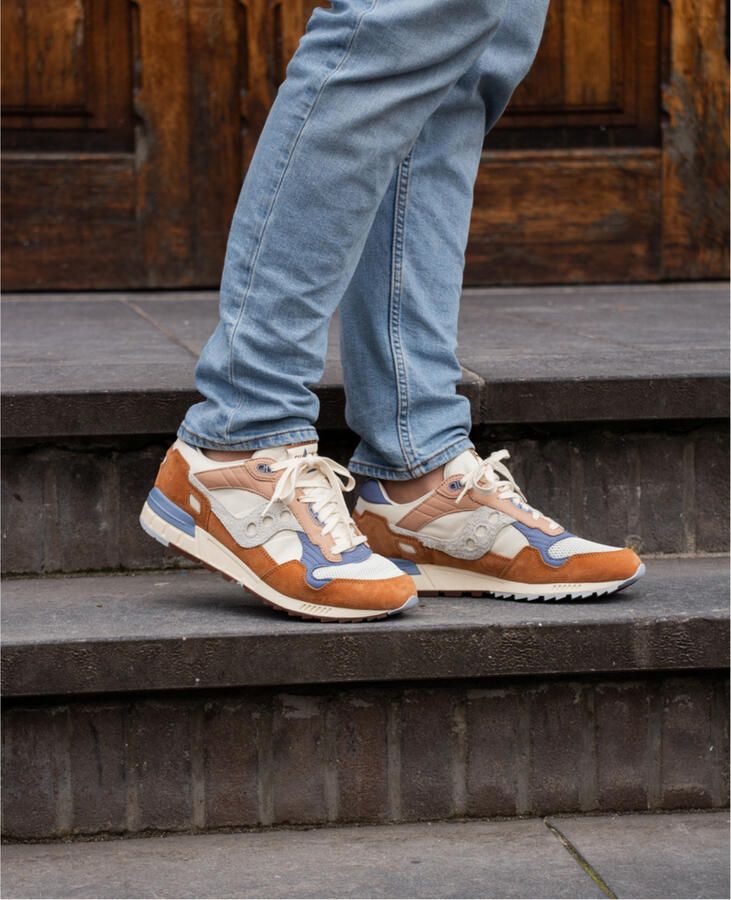 Saucony Shadow 5000 light beige rust Beige Suede Lage sneakers Heren - Foto 5