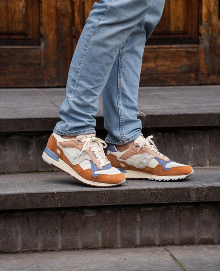 Saucony Shadow 5000 light beige rust Beige Suede Lage sneakers Heren - Foto 6