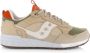 Saucony Unisex Leren en Textiele Sneakers Beige Heren - Thumbnail 2