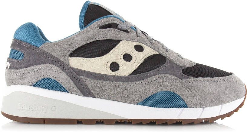Saucony Shadow 6000 Zwart Suede Lage sneakers Heren