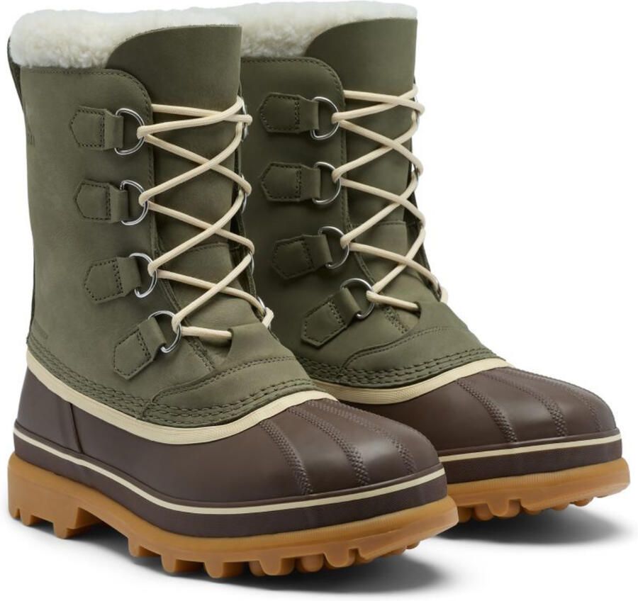 Sorel Caribou WP stone green Nubuck Unisex - Foto 2